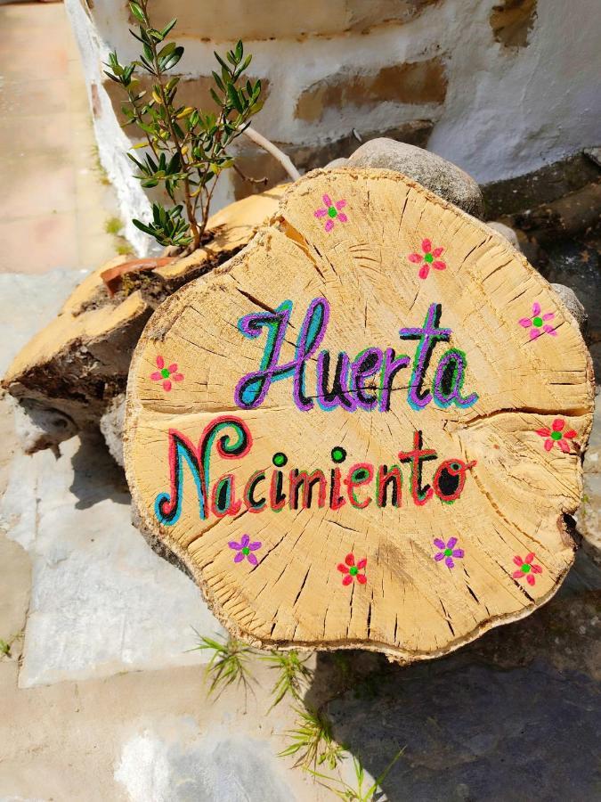 Villa Huerta Nacimiento Montecorto Esterno foto